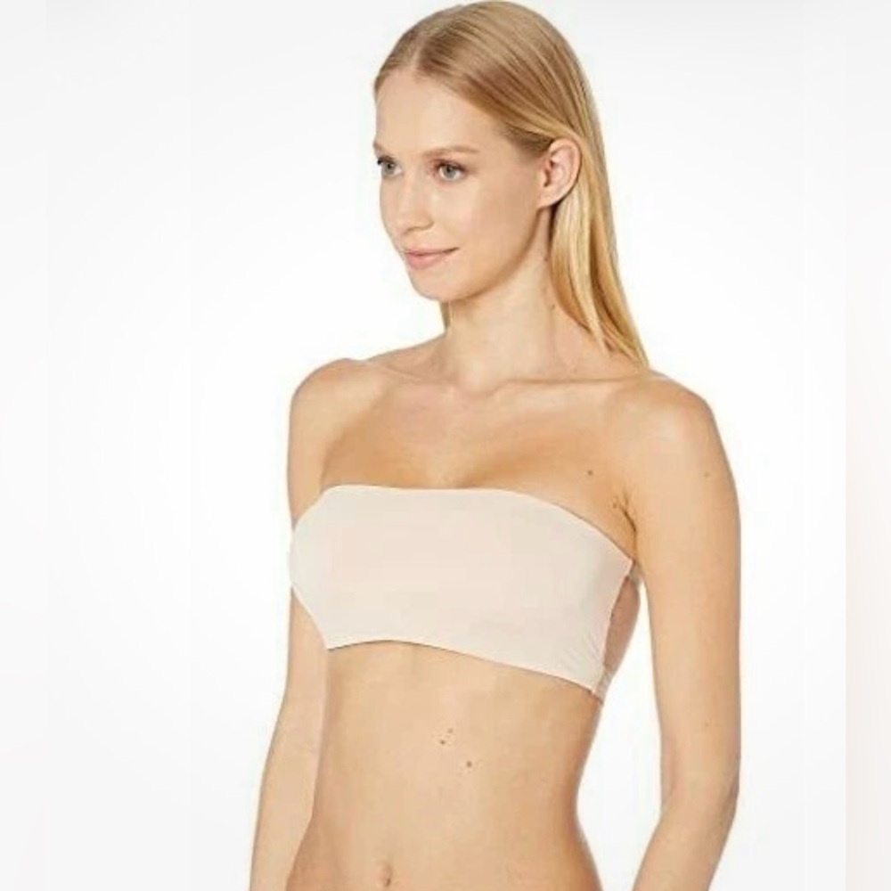 Natori L57445 Cameo Rose Nude Affair Convertible Bandeau Women's Size Medium